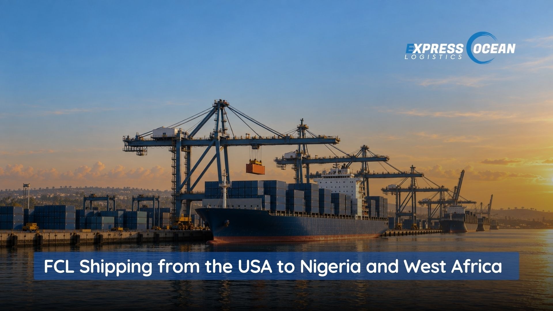 FCL Shipping from USA to Nigeria and West Africa